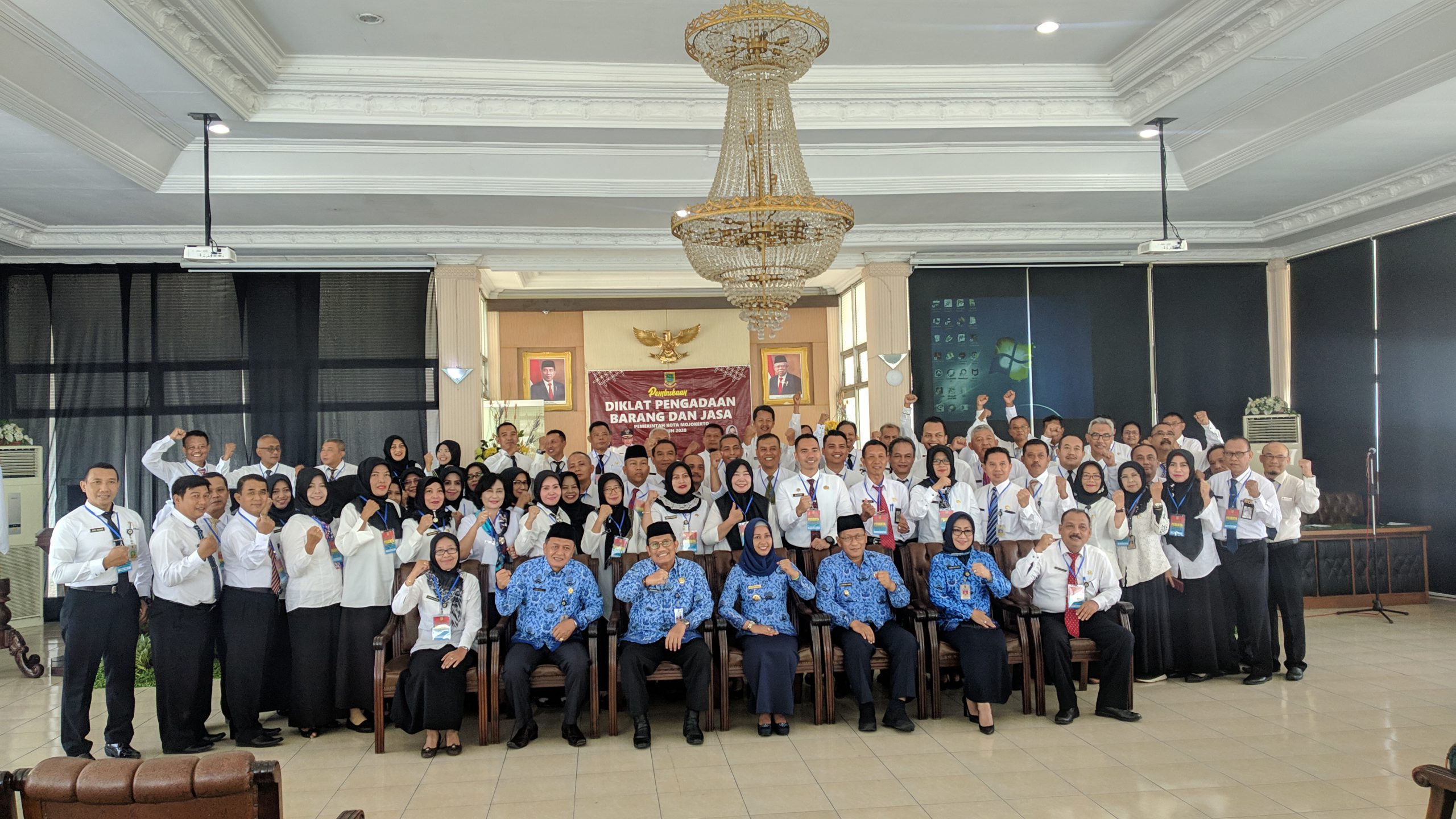 Pemkot Mojokerto Gelar Pelatihan Dan Uji Sertifikasi Pengadaan Barang Serta Jasa