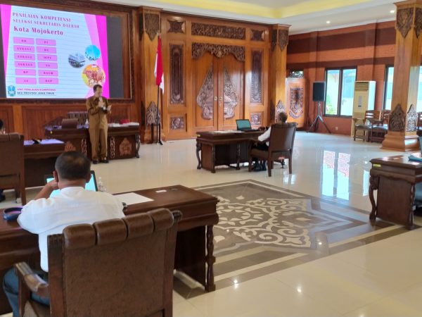 BKPSDM Selenggarakan Uji Kompetensi Seleksi Terbuka Sekretaris Daerah Kota Mojokerto