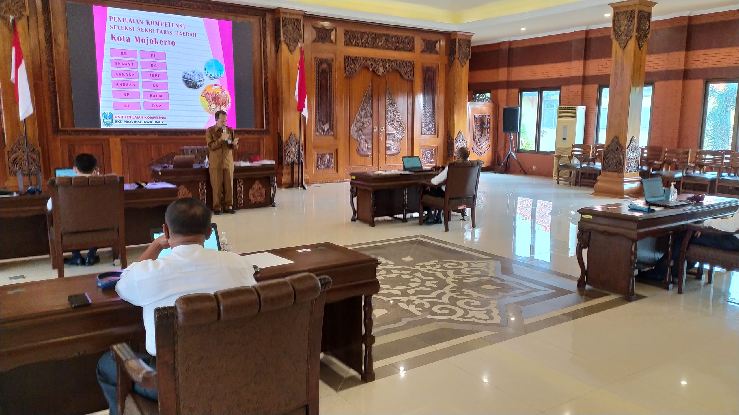 BKPSDM Selenggarakan Uji Kompetensi Seleksi Terbuka Sekretaris Daerah Kota Mojokerto