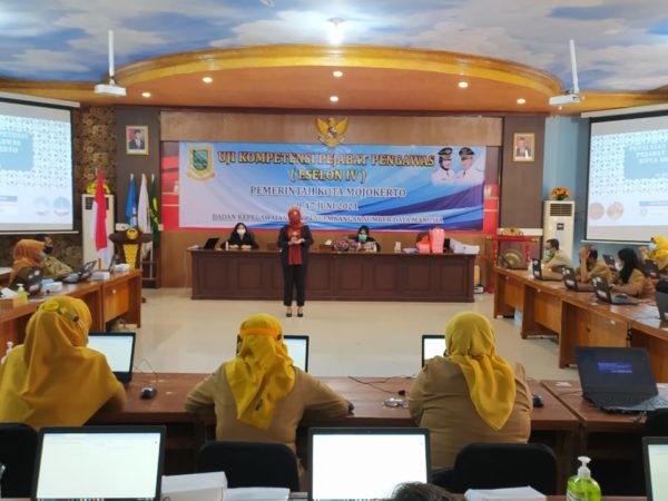 BKPSDM Gelar Uji Kompetensi Pejabat Pengawas Tahun 2021