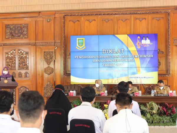 Ingin Tingkatkan Kapasitas SDM Pengadaan Barang dan Jasa, Pemkot Gelar Diklat PBJ