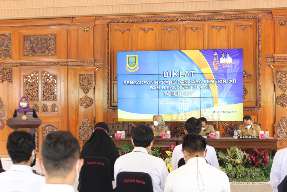 Ingin Tingkatkan Kapasitas SDM Pengadaan Barang dan Jasa, Pemkot Gelar Diklat PBJ