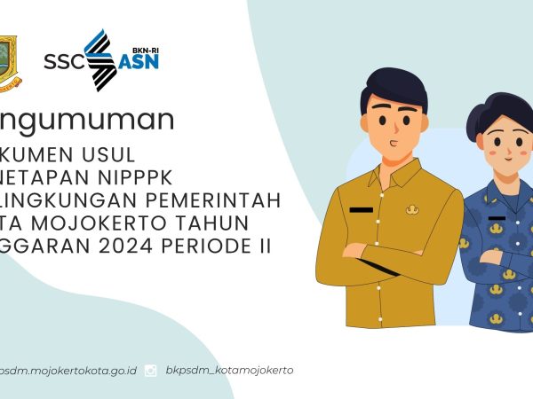 Dokumen Usul Penetapan NI PPPK di Lingkungan Pemerintah Kota Mojokerto Tahun Anggaran 2024 Periode II